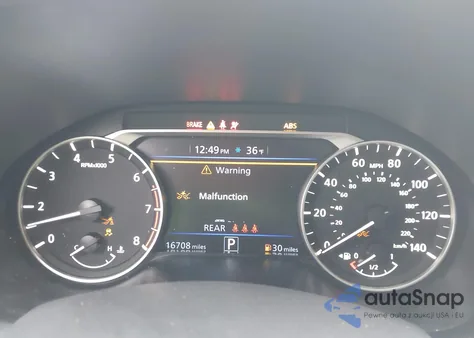 2025 Nissan Altima Sv Fwd from USA, damaged, VIN 1N4BL4DV5SN366495